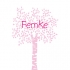 Geboortekaartje-roze-berk