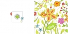 Geboortekaart bloemen buiten