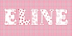 Geboortekaartje letters