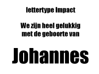 font Impact