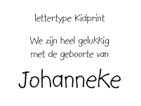 font Kidprint