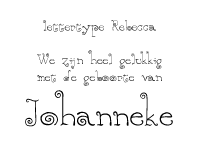font Rebecca