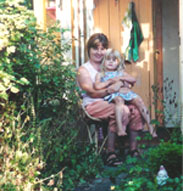 Anita met dochter Marit